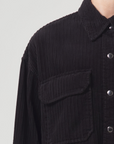 AGOLDE GWEN SLICE SHIRT CORDUROY