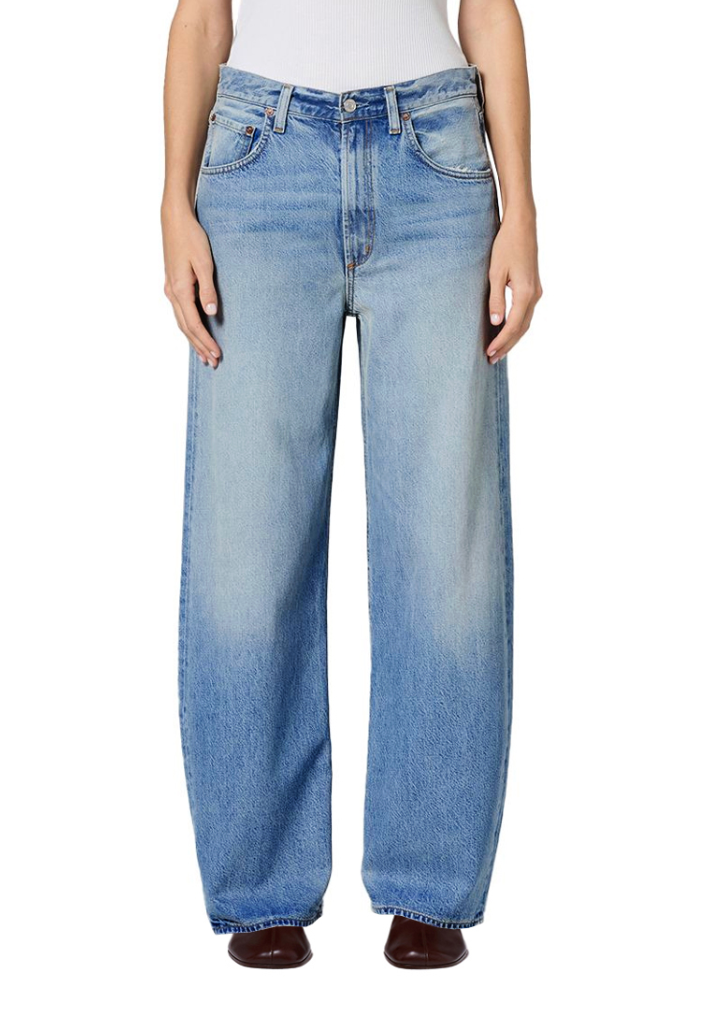 AGOLDE LOW CURVE JEAN VENTURE