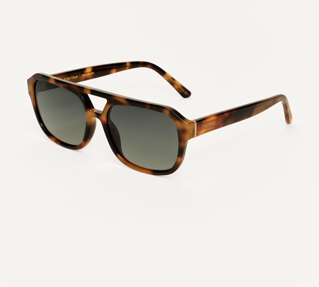Z SUPPLY AFTER HOUR SUNGLASSES - DARK TORT/GRADIENT
