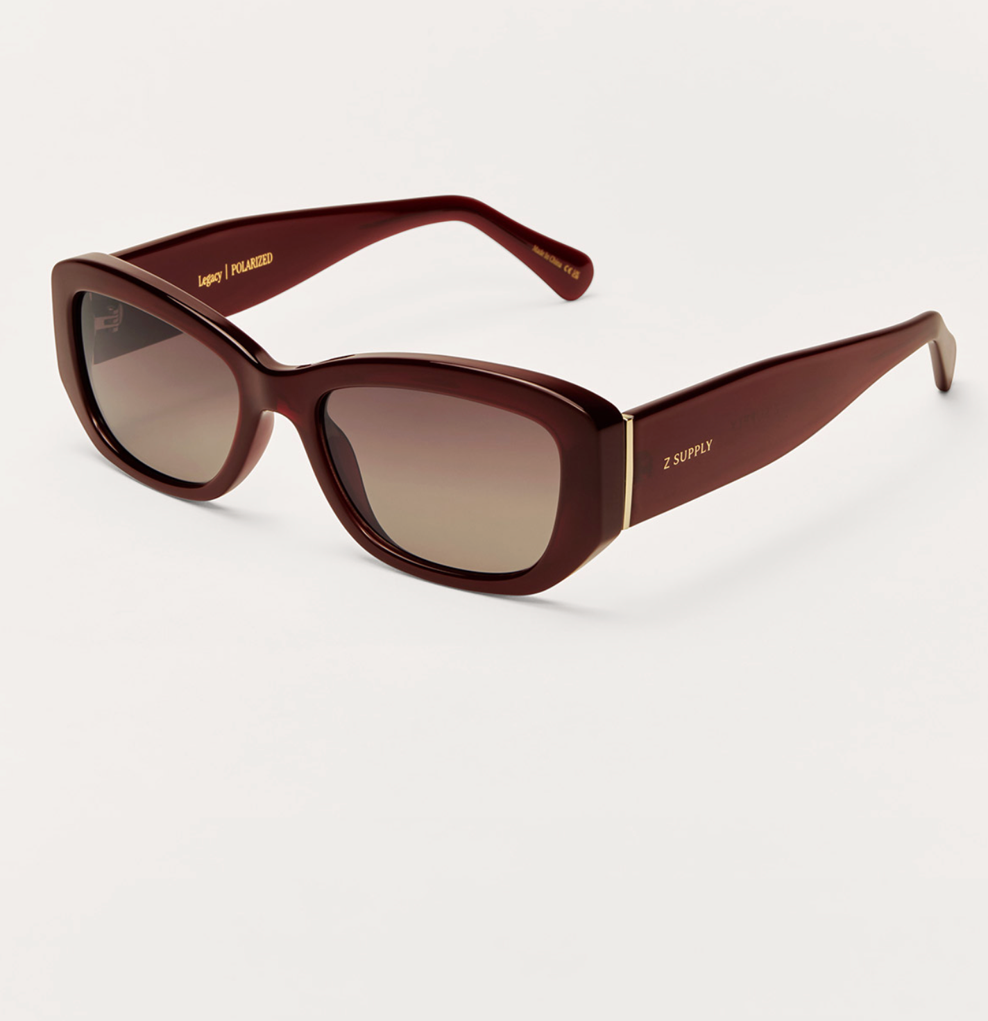 Z SUPPLY LEGACY SUNGLASSES - VINO/GRADIENT