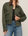 Z SUPPLY REY CROPPED CHORE JACKET