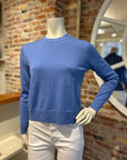 ALASHAN COTTON CASHMERE STACY SHRUNKEN CREW NECK