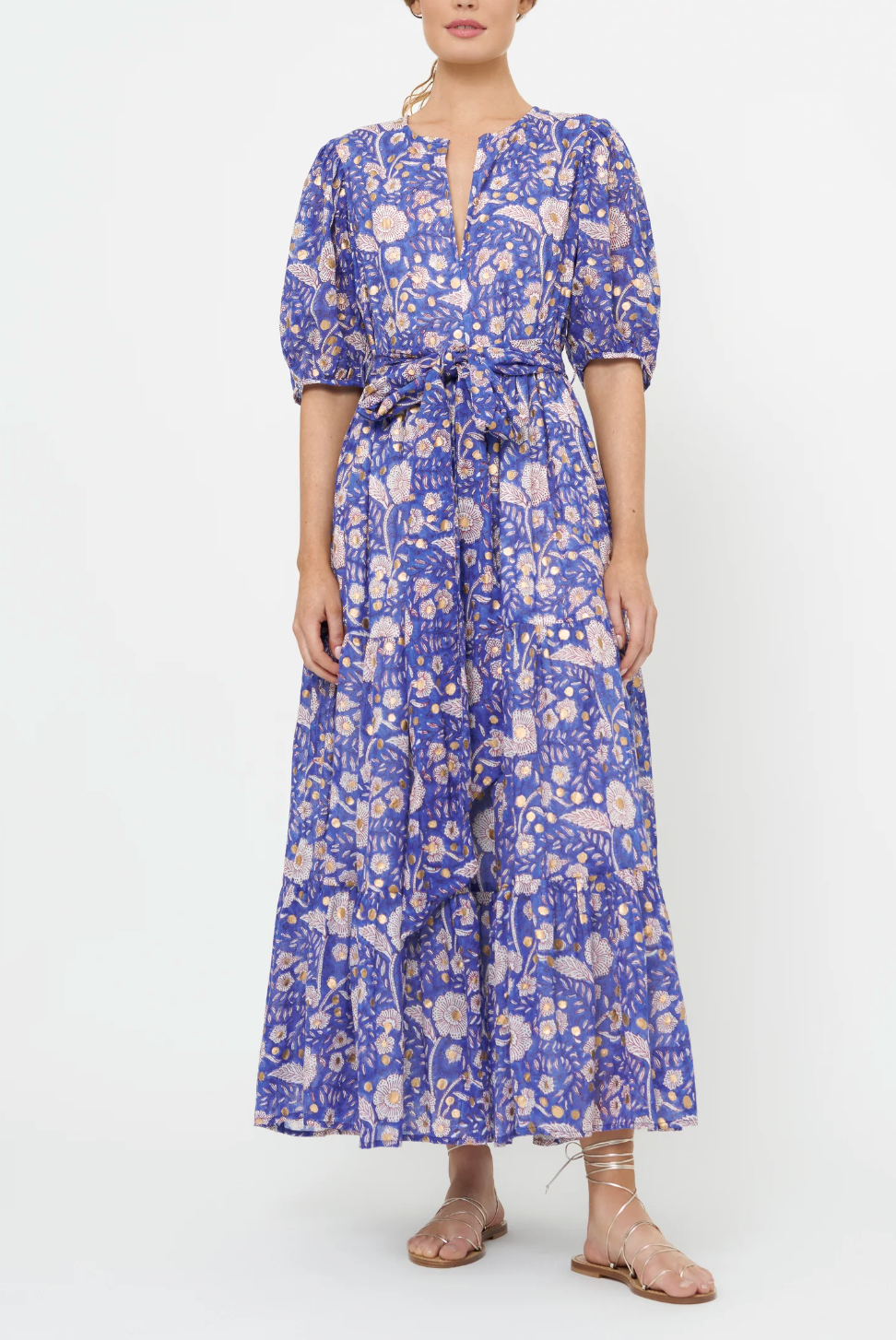OLIPHANT PUFF SLEEVE MAXI – Indigo OLIPHANT PUFF SLEEVE MAXI – Indigo