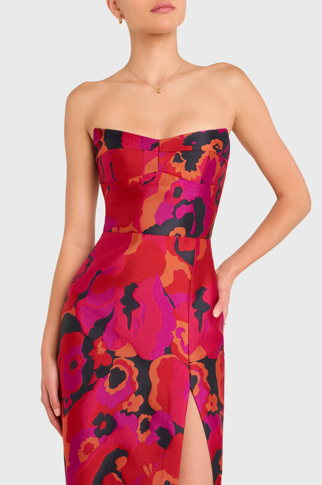 AMANDA UPRICHARD IVY MIDI Indigo AMANDA UPRICHARD IVY MIDI Indigo