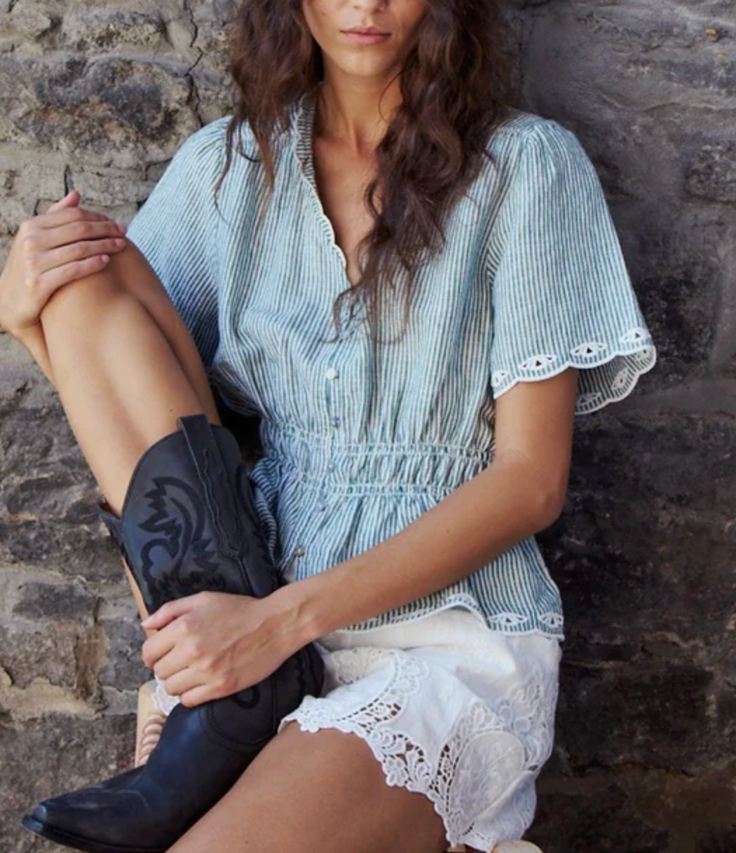 MELISSA NEPTON CATHY BLOUSE
