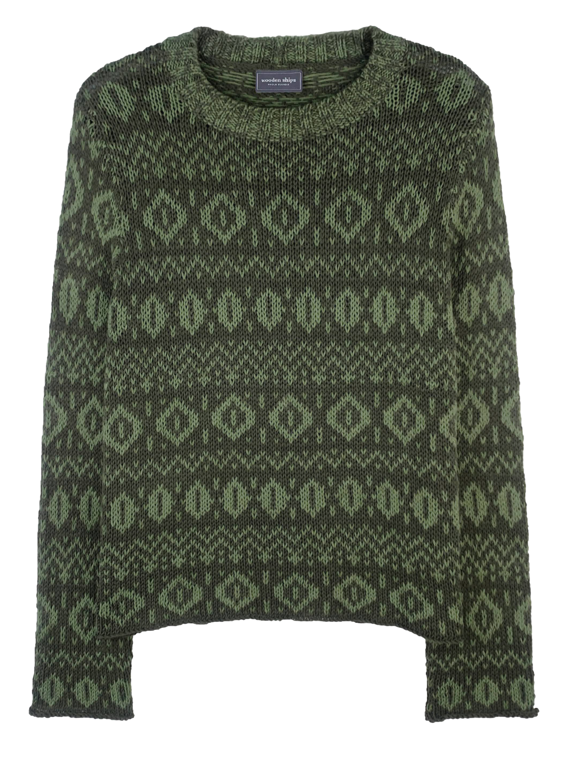 WOODEN SHIPS RORY CREW CHUNKY COTTON