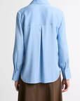 VINCE L/S BUTTON DOWN BLOUSE