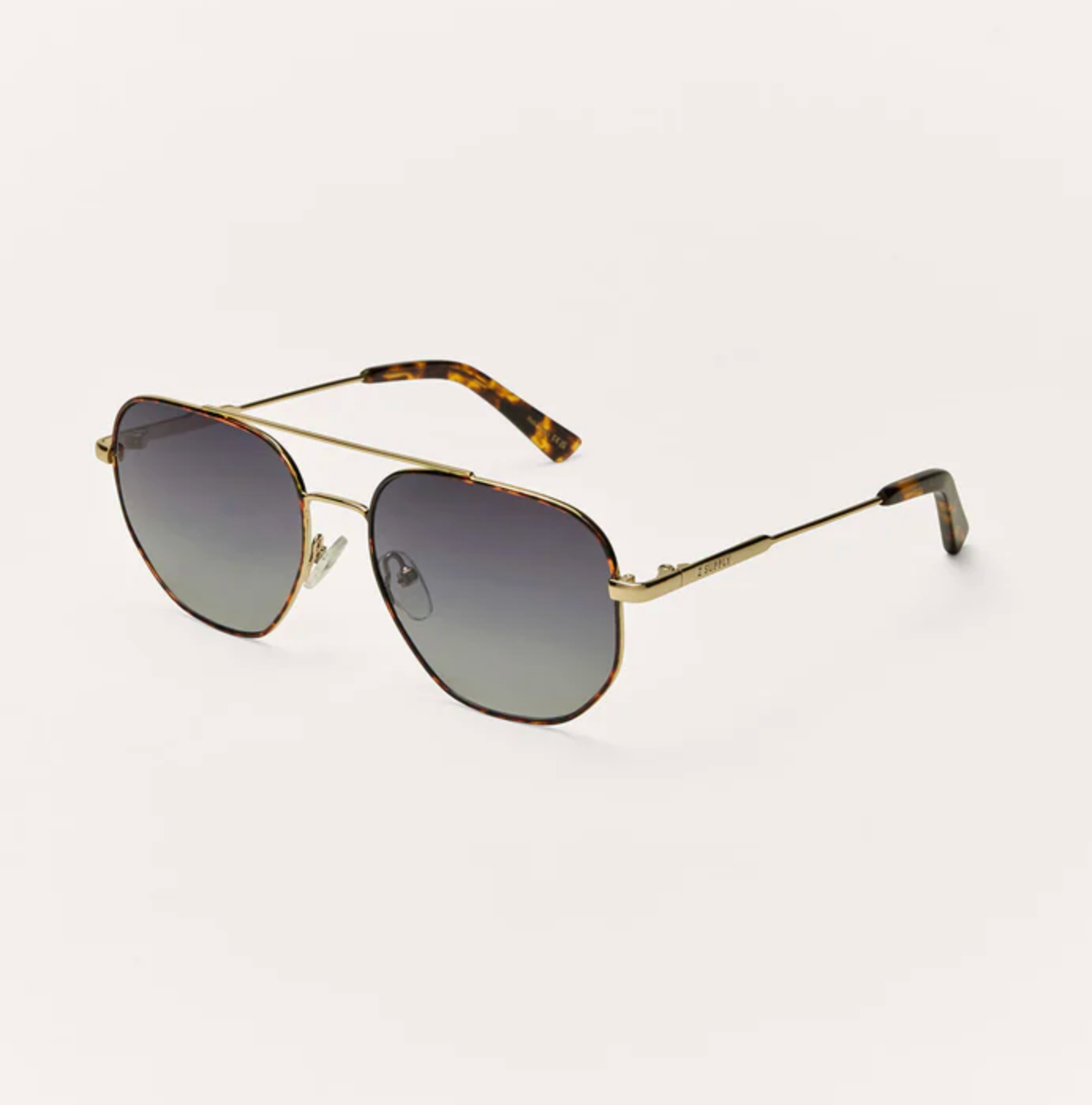 Z SUPPLY HIGHWAY SUNGLASSES - TORT GOLD/GRADIENT