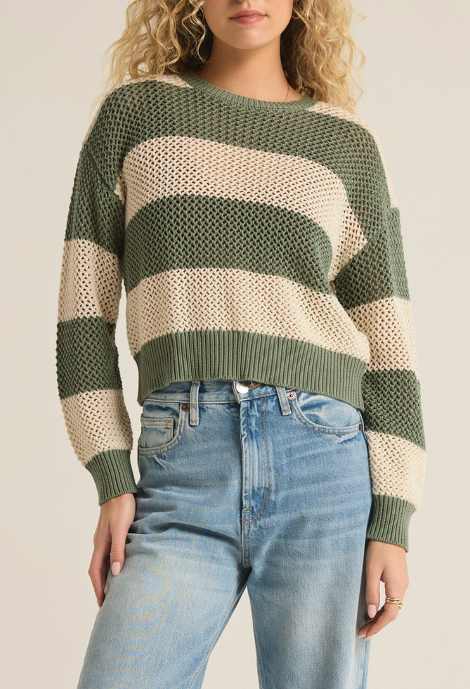 Z SUPPLY BROADBEACH STRIPE SWEATER