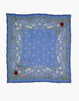 CHAN LUU EMBROIDERED FLORAL BANDANA