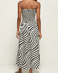 NATION SIBELLE SMOCKED DRESS