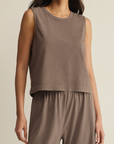 Z SUPPLY SLOANE JERSEY MUSCLE TANK