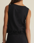 Z SUPPLY CHARLENE EMBROIDERY TOP