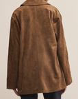 Z SUPPLY DECKER FAUX SUEDE CHORE JACKET