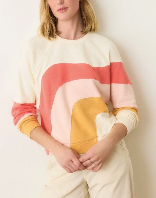 MARINE LAYER VINTAGE TERRY SWEATSHIRT