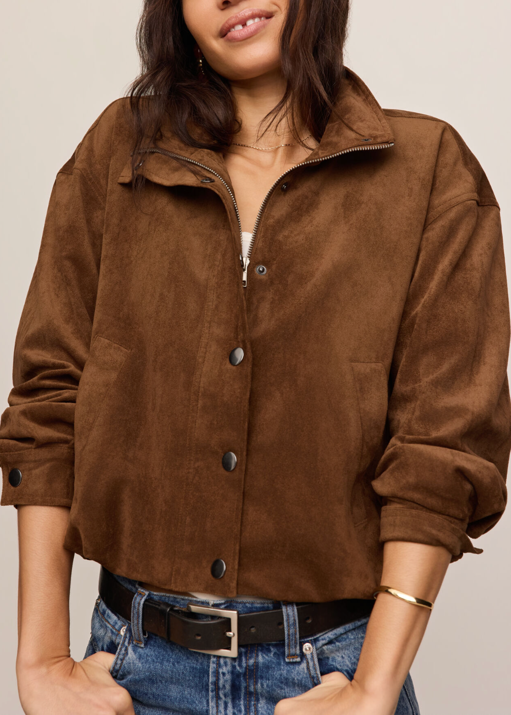Z SUPPLY CORIN BUBBLE HEM JACKET