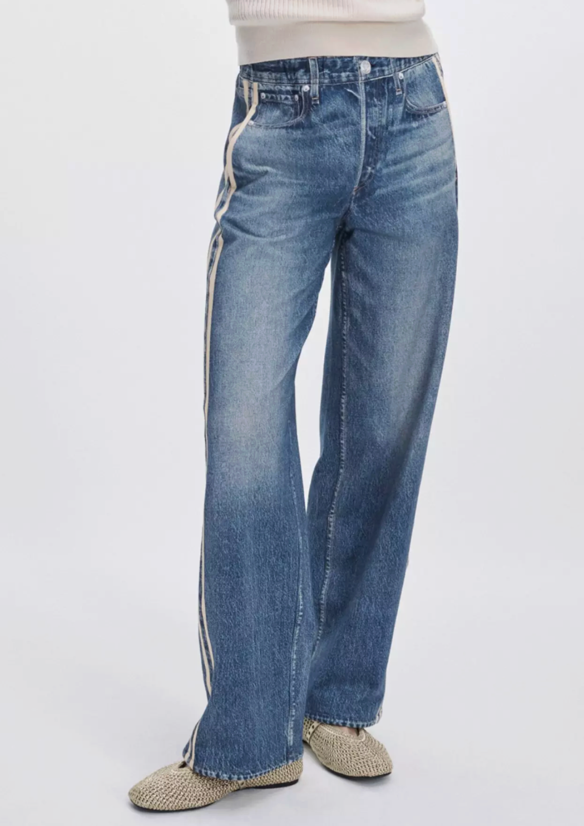 RAG &amp; BONE RB MIRAMAR TERRY TRACK PANT
