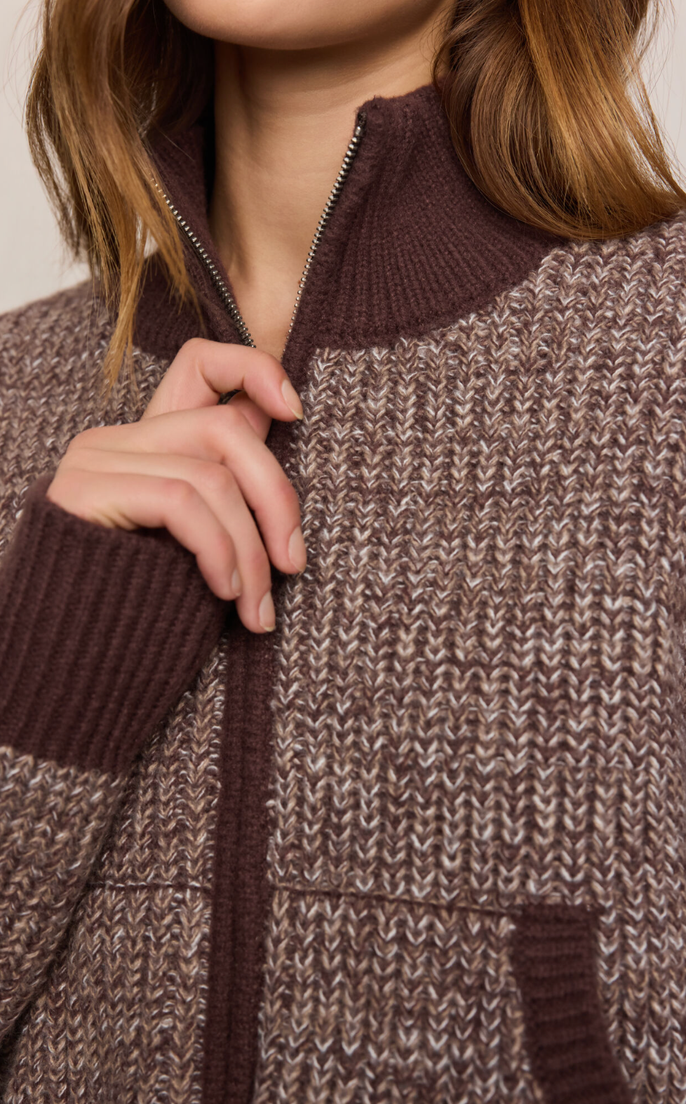 Z SUPPLY ASHFORD ZIP CARDIGAN