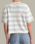 525 AMERICA JUNE COTTON STRIPE PULLOVER