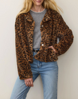 MARINE LAYER TESSA LEOPARD JACKET