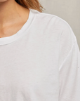 PERFECTWHITETEE HARLEY LONG SLEEVE BOXY TEE