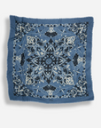 MAISON LECOMTE FLAMENT WOOL & CASHMERE BANDANA SCARF