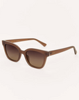 Z SUPPLY HIGH TIDE SUNGLASSES - BROWN TORTOISE/BROWN