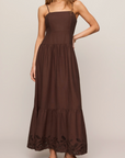 Z SUPPLY ESTI EMBROIDERED MAXI DRESS