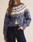 Z SUPPLY NORTH SEA FAIRISLE CARDIGAN