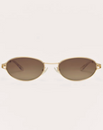 Z SUPPLY PORTO SUNGLASSES -  GOLD/GRADIENT