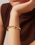 JENNY BIRD LOIRE BRACELET GOLD (L)