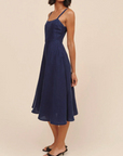 BELLA DAHL APRON MIDI DRESS