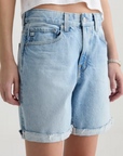 AG EX-BOYFRIEND MID RISE BERMUDA SHORT