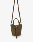 REMI/REID JOYA FAUX SUEDE MINI BUCKET