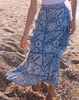 BELL WRAP MAXI SKIRT