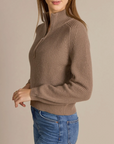 ALASHAN 100% MERINO IDA SHAKER 1/4 ZIP