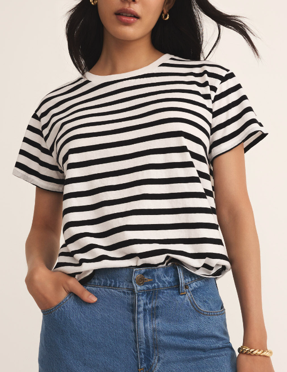 Z SUPPLY GO TO STRIPE TEE