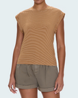 PISTOLA OLIVIA TWISTED SLEEVE TEE