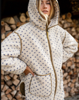 MAREA HOODED SHERPA JACKET