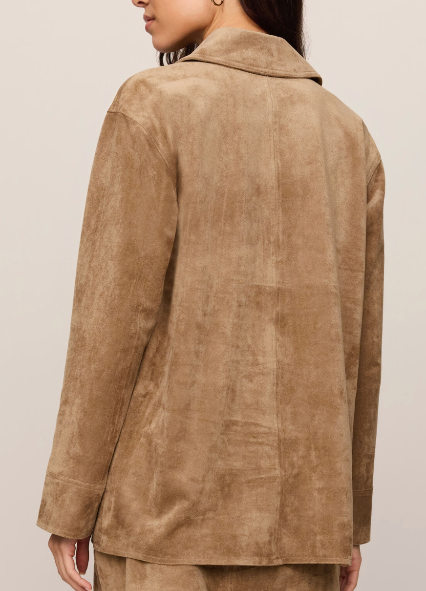 Z SUPPLY DECKER SUEDE CHORE COAT