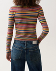 PISTOLA MADISON LONG SLEEVE CREW NECK SWEATER TEE