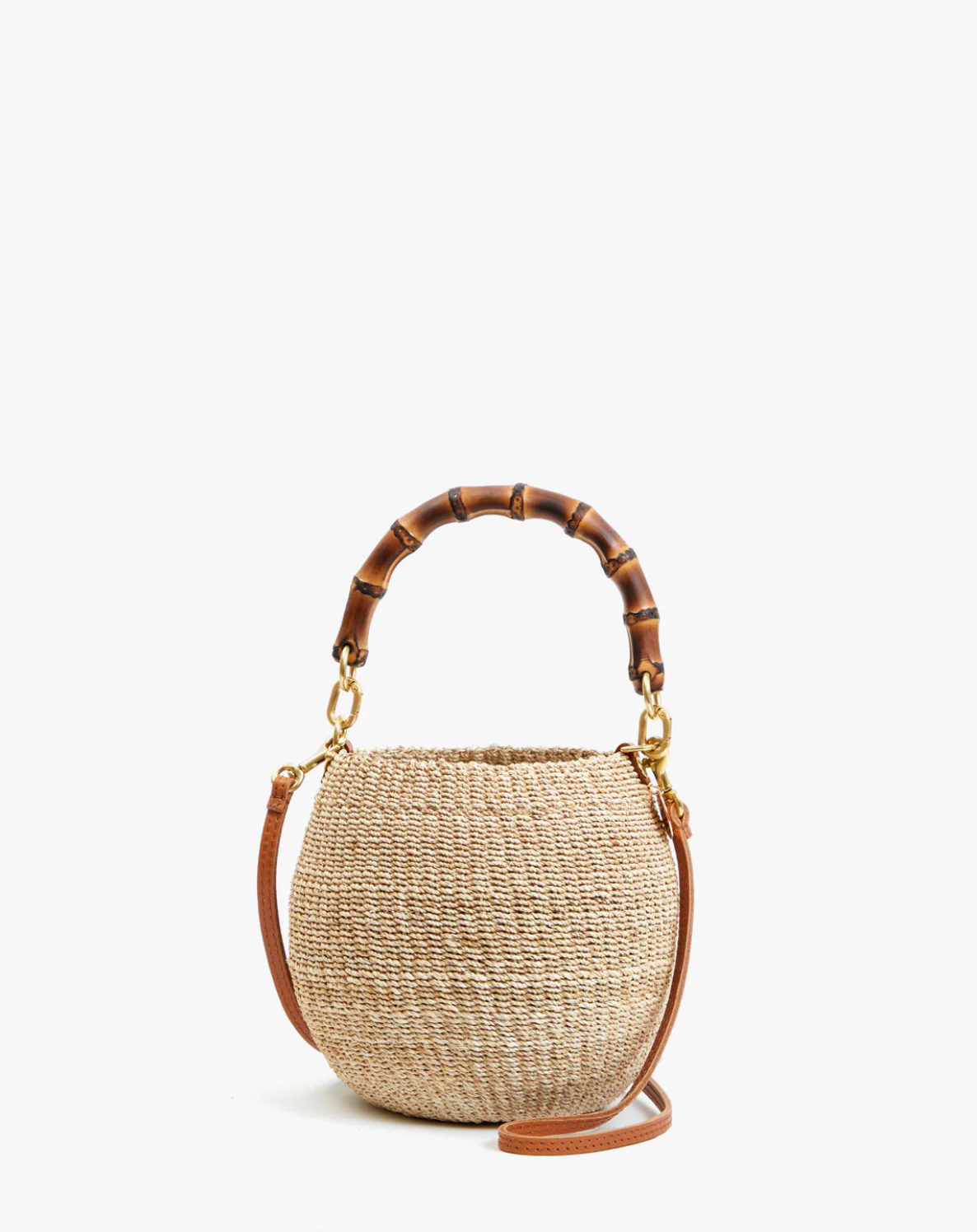 CLARE V PETIT POT DE MIEL W/ BAMBOO HANDLE