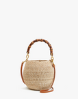 CLARE V PETIT POT DE MIEL W/ BAMBOO HANDLE