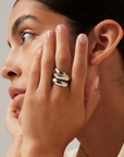 JENNY BIRD (SIZE 7) PLATINUM SEES RING