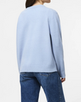 FRENCH CONNECTION EMILIA KNIT BOYFRIEND PULLOVER