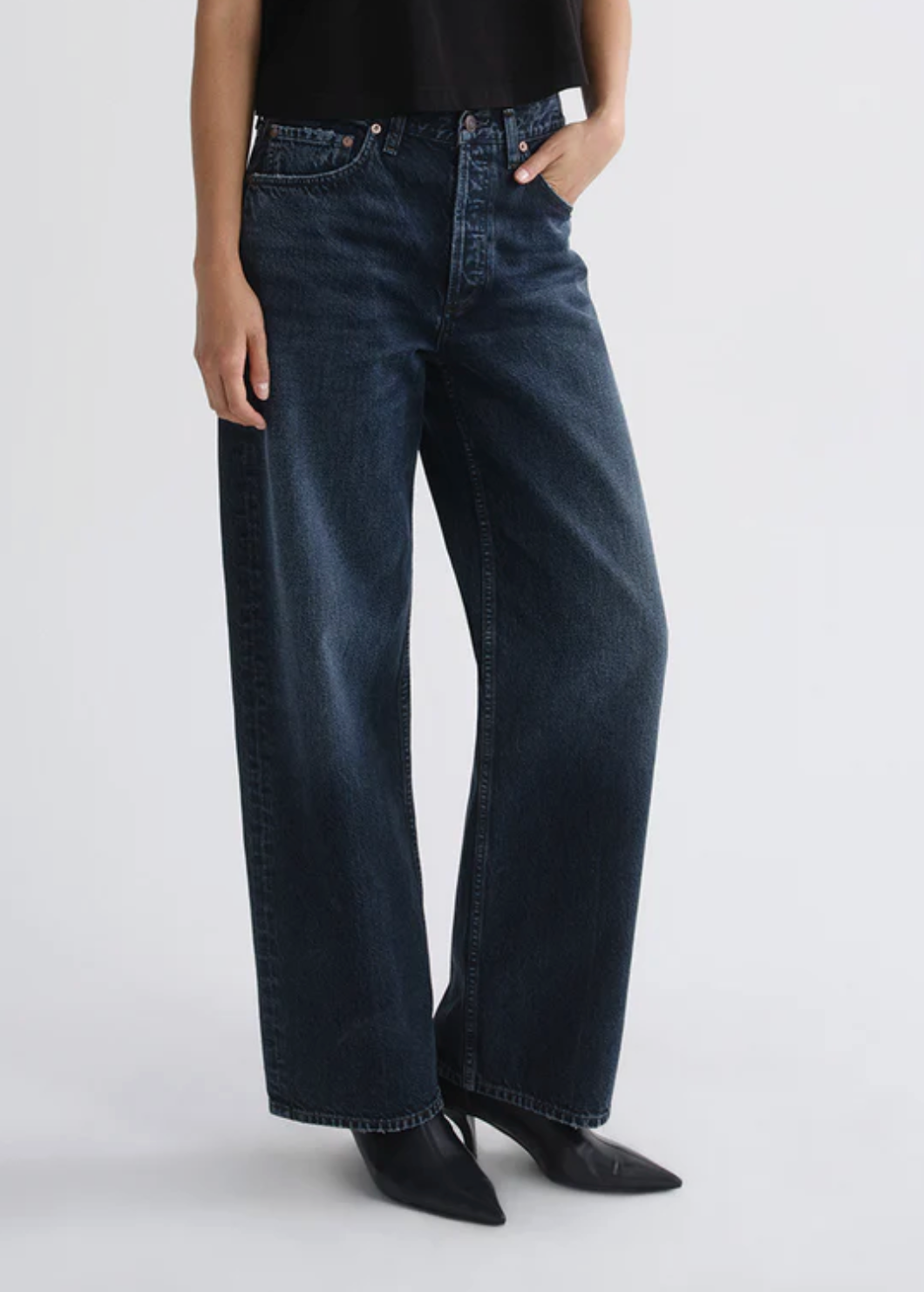 AGOLDE ARC PETITE 27" JEAN CENTRAL