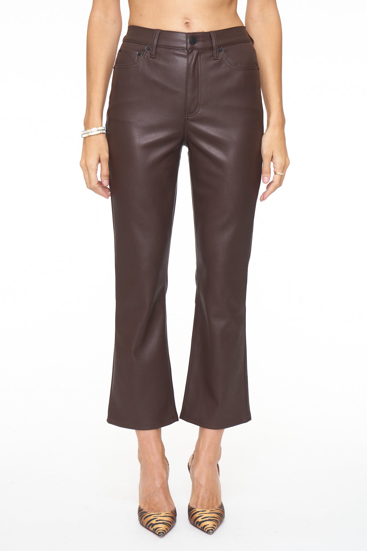 PISTOLA LENNON FAUX LEATHER HIGH RISE CROP BOOT