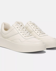 VINCE WARREN COURT LEATHER AND SUEDE SNEAKER