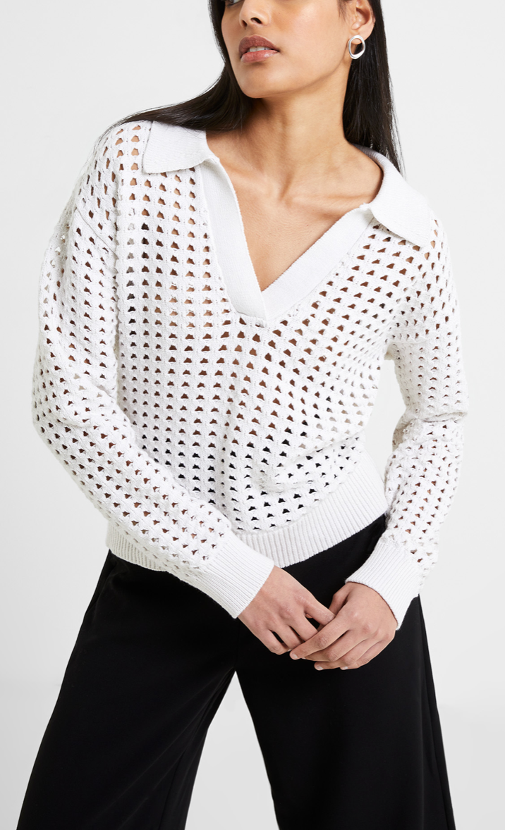 FRENCH CONNECTION MANDA POINTELLE JUMPER