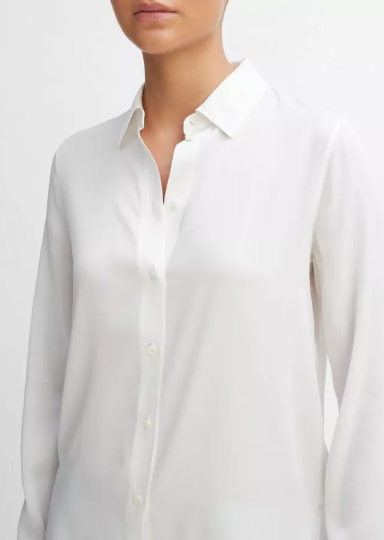 VINCE SLIM FITTED BLOUSE